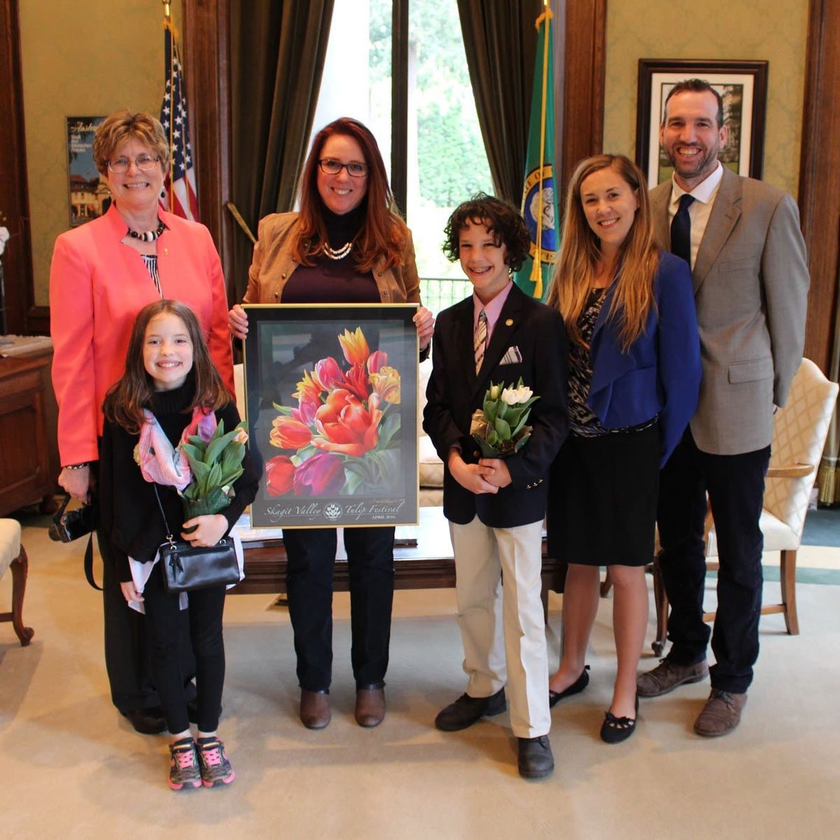 ambassador-program aerial view of tulip fields